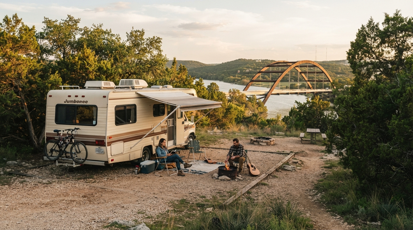 Austin to Portland — Austin RV road trip landscape