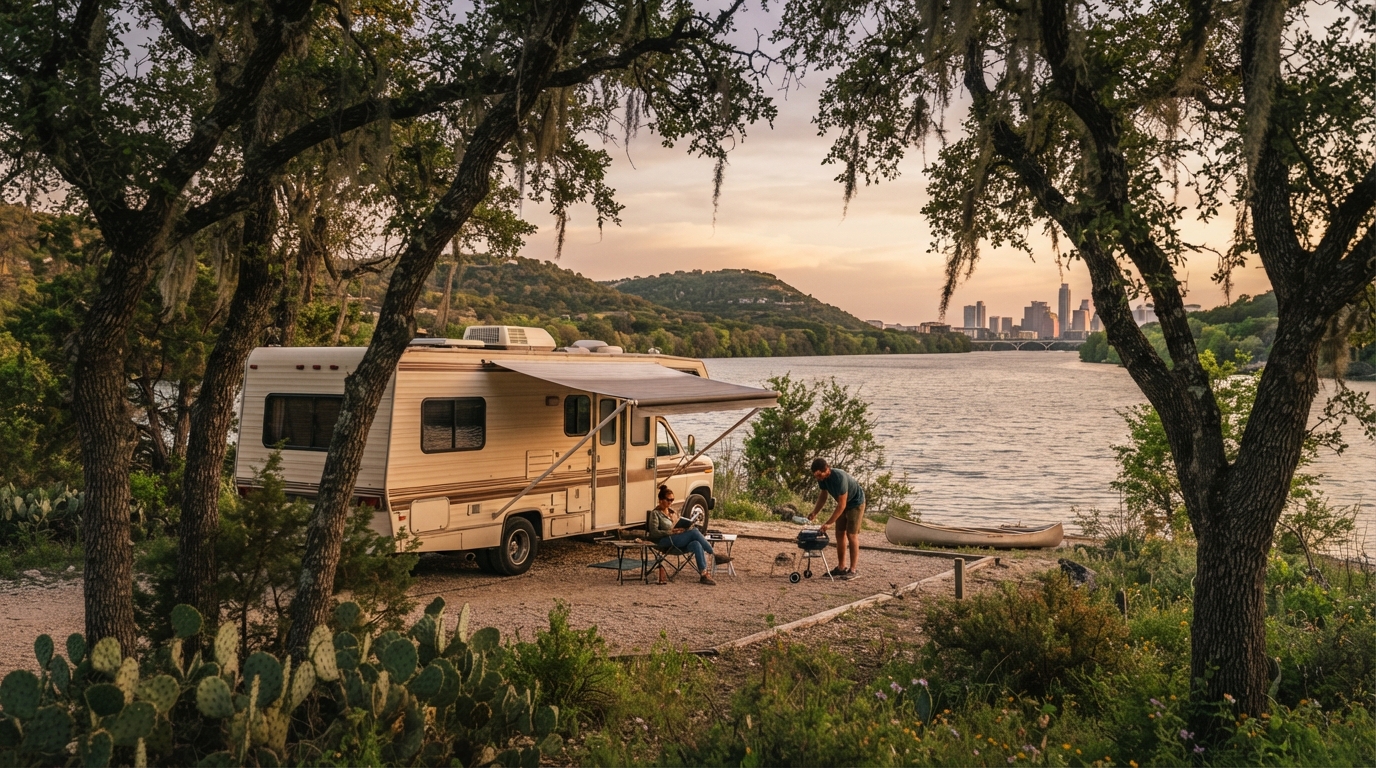 Austin to Bozeman — Austin RV road trip landscape