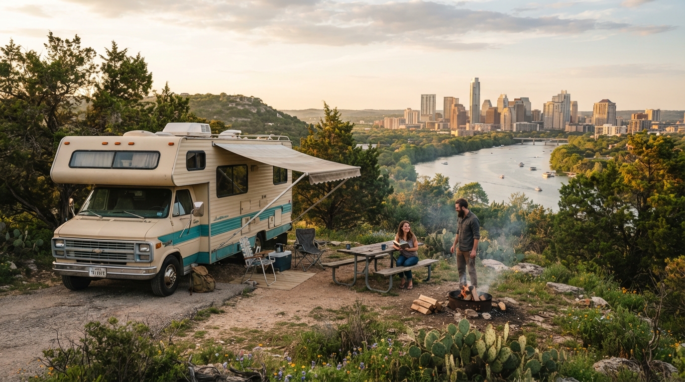 Austin to Washington DC — Austin RV road trip landscape