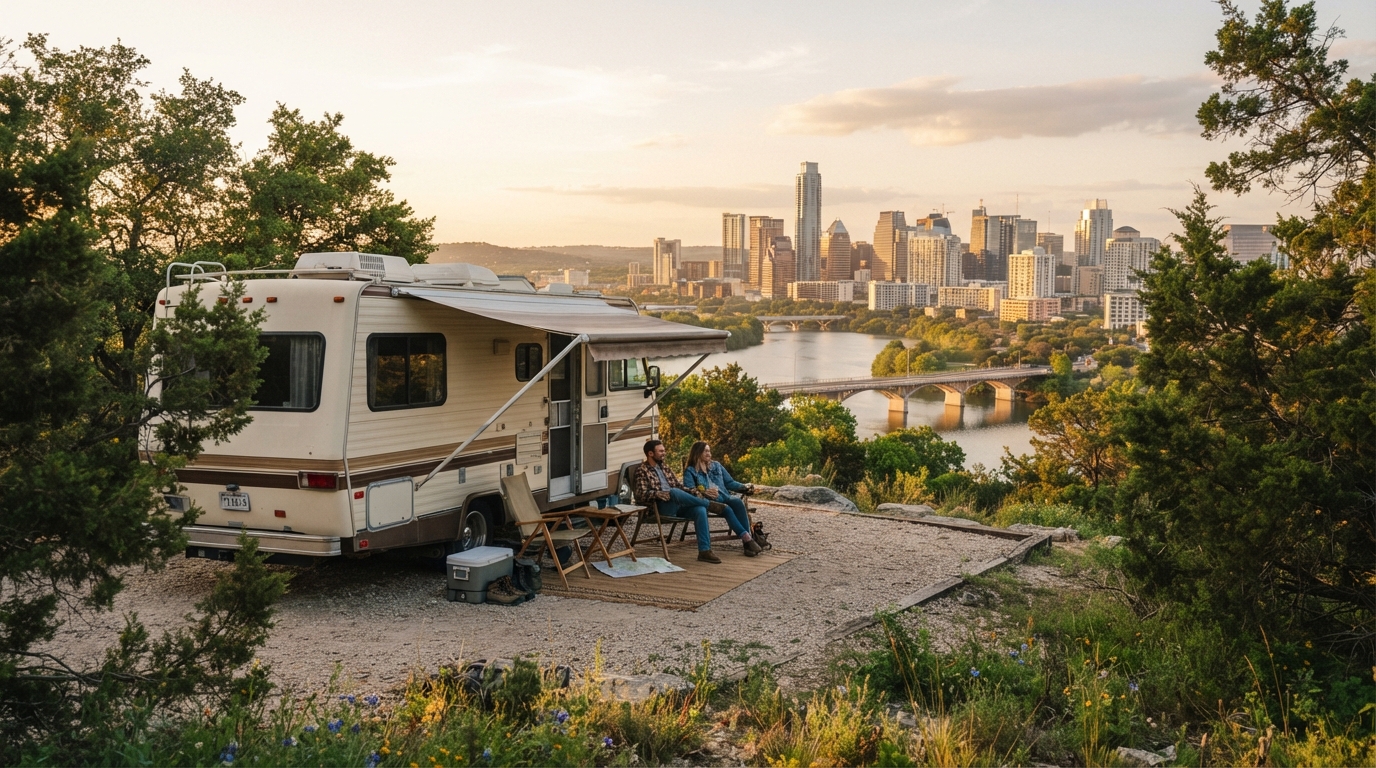 Austin to Orlando - Sunshine State Bound — Austin RV road trip landscape