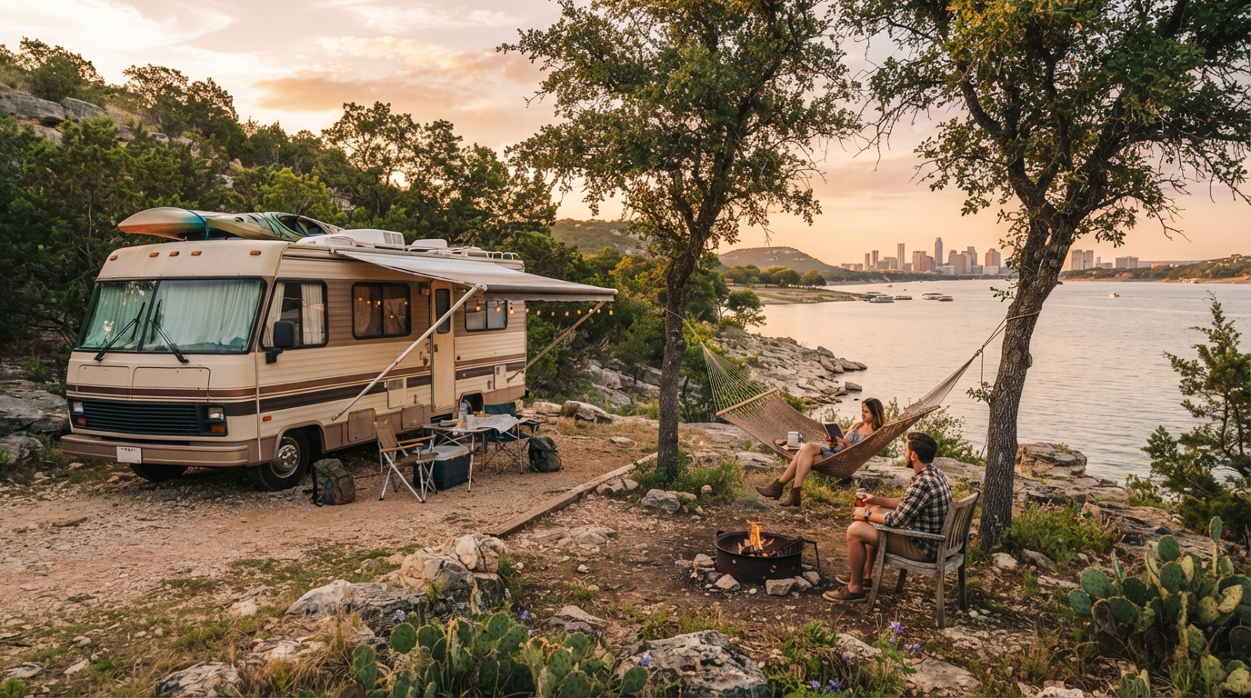 Austin to Atlanta — Austin RV road trip landscape