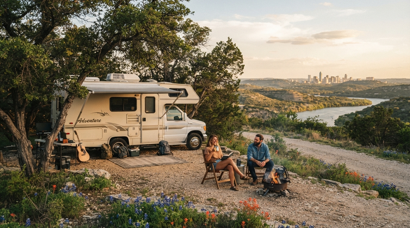 Austin to Philadelphia — Austin RV road trip landscape