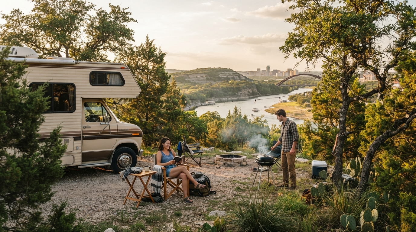 Austin to Salt lake city - The 4 deserts — Austin RV road trip landscape