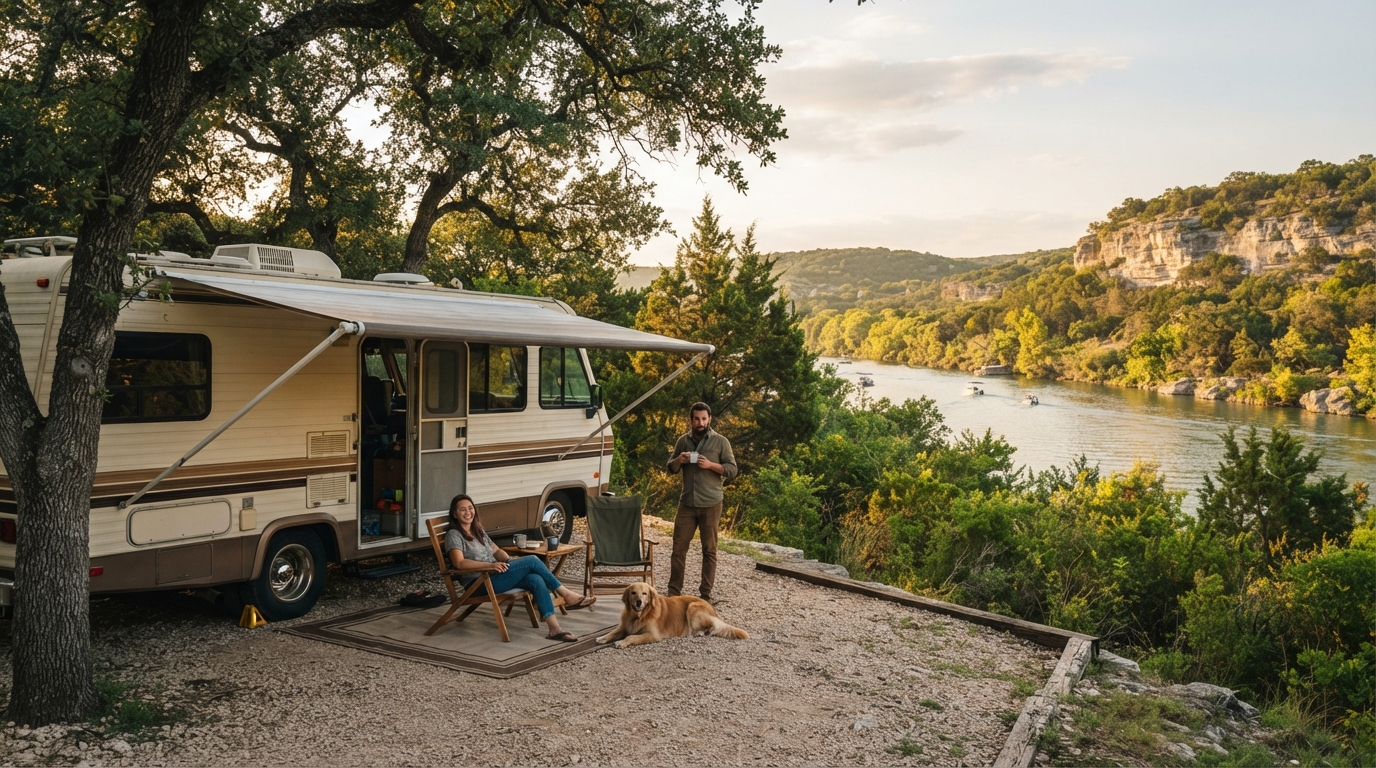 Austin Roundtrip - 21-day Texas RV route — Austin travel scenery
