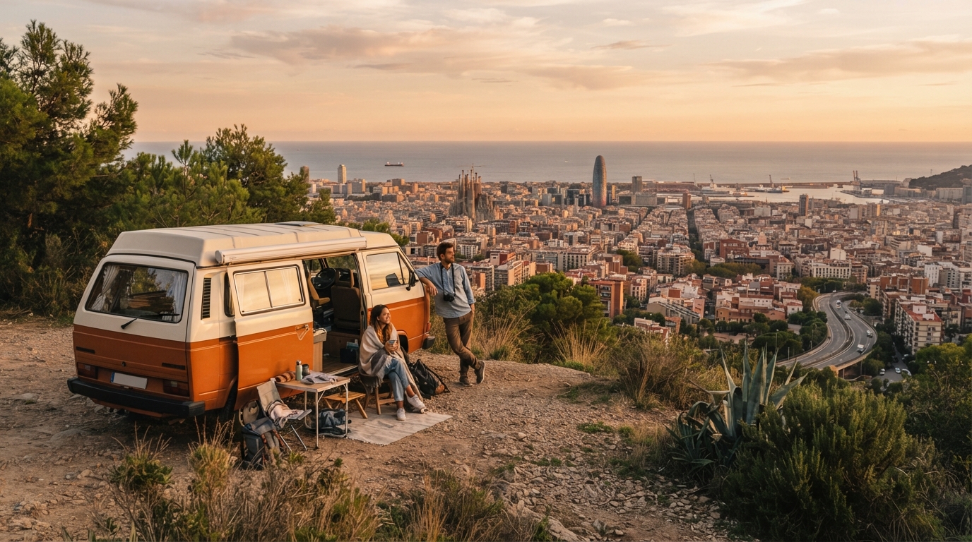 Barcelona Roundtrip - West - Pyrenees — Barcelona RV road trip landscape
