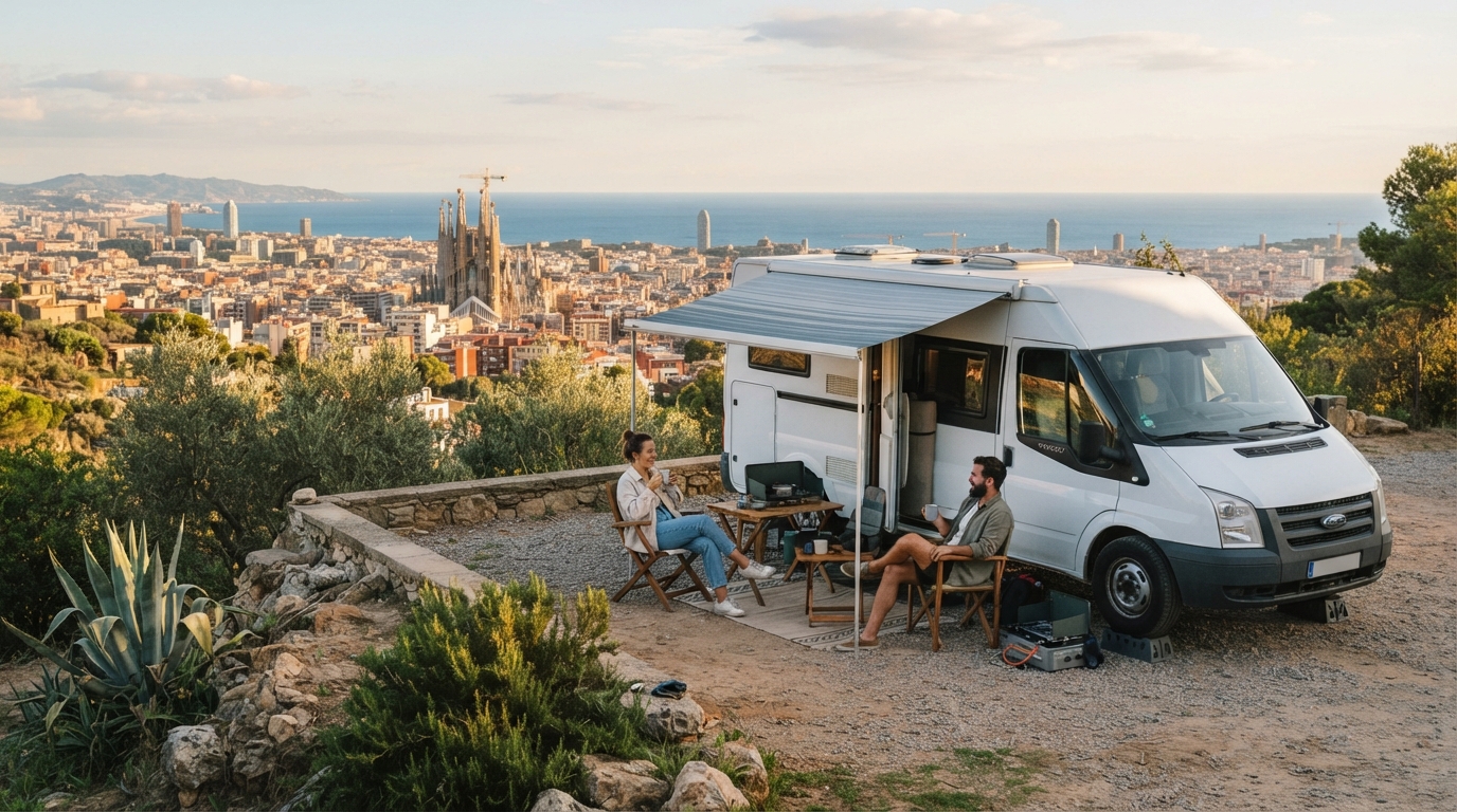 Barcelona Roundtrip - West - Pyrenees — Barcelona scenic landscape