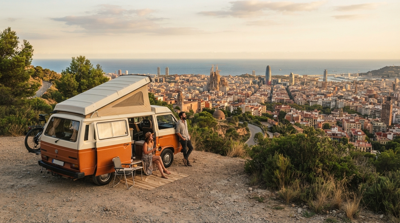 Barcelona Roundtrip - South - Costa Brava — Barcelona scenic landscape