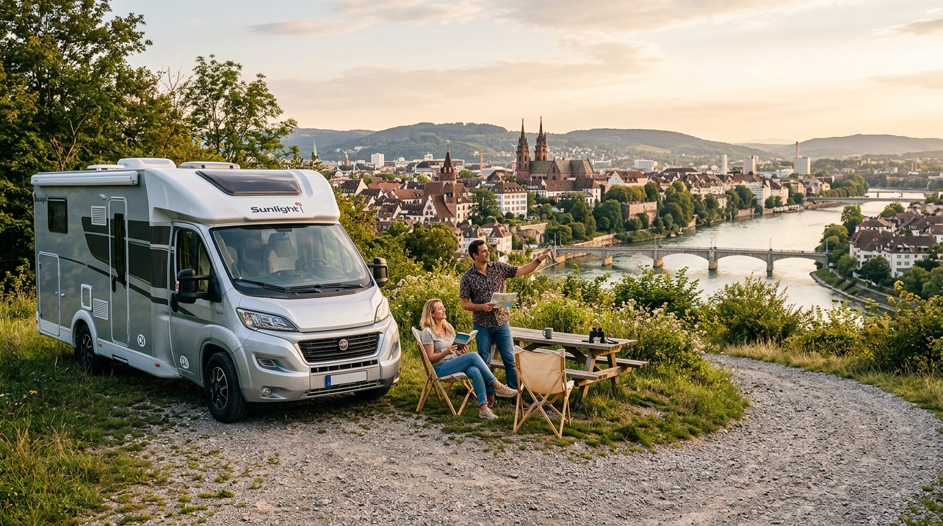 Basel  Roundtrip - Switzerland & Black Forest — Basel RV road trip landscape