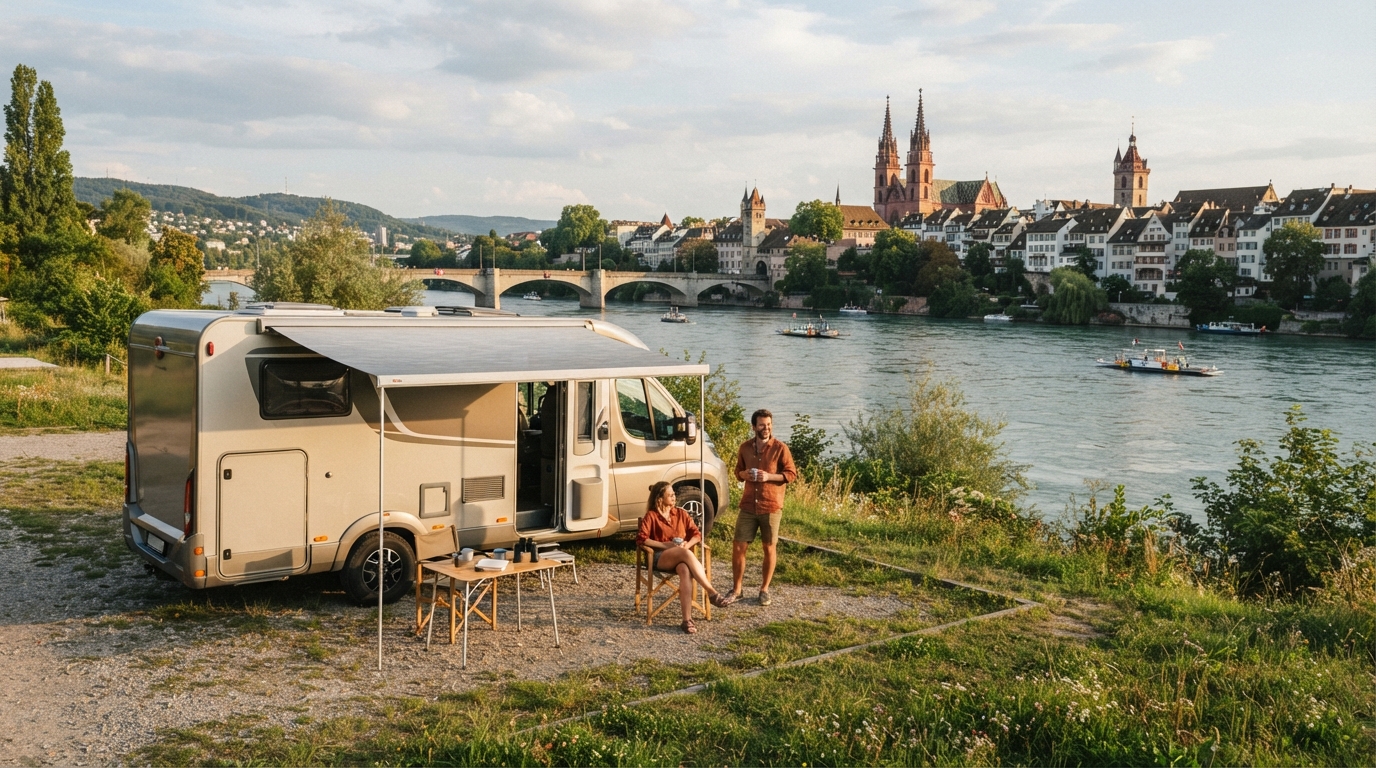Basel roundtrip - Winter Christmas markets — Basel scenic landscape