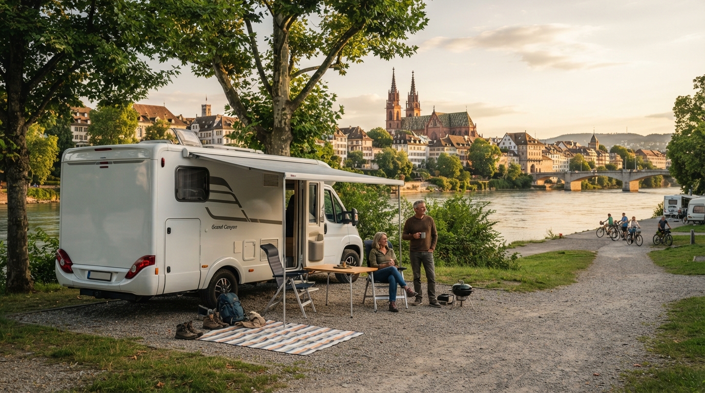 Basel Roundtrip - The best of the Black Forest — campground with a motorhome