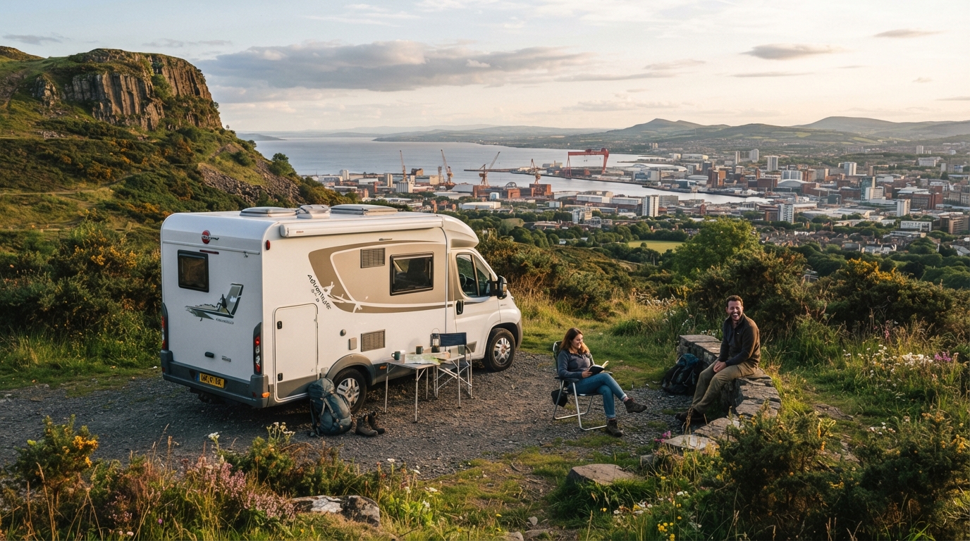 Belfast Round Trip - Family Motorhome Journey Across Northern Ireland — national park landscape