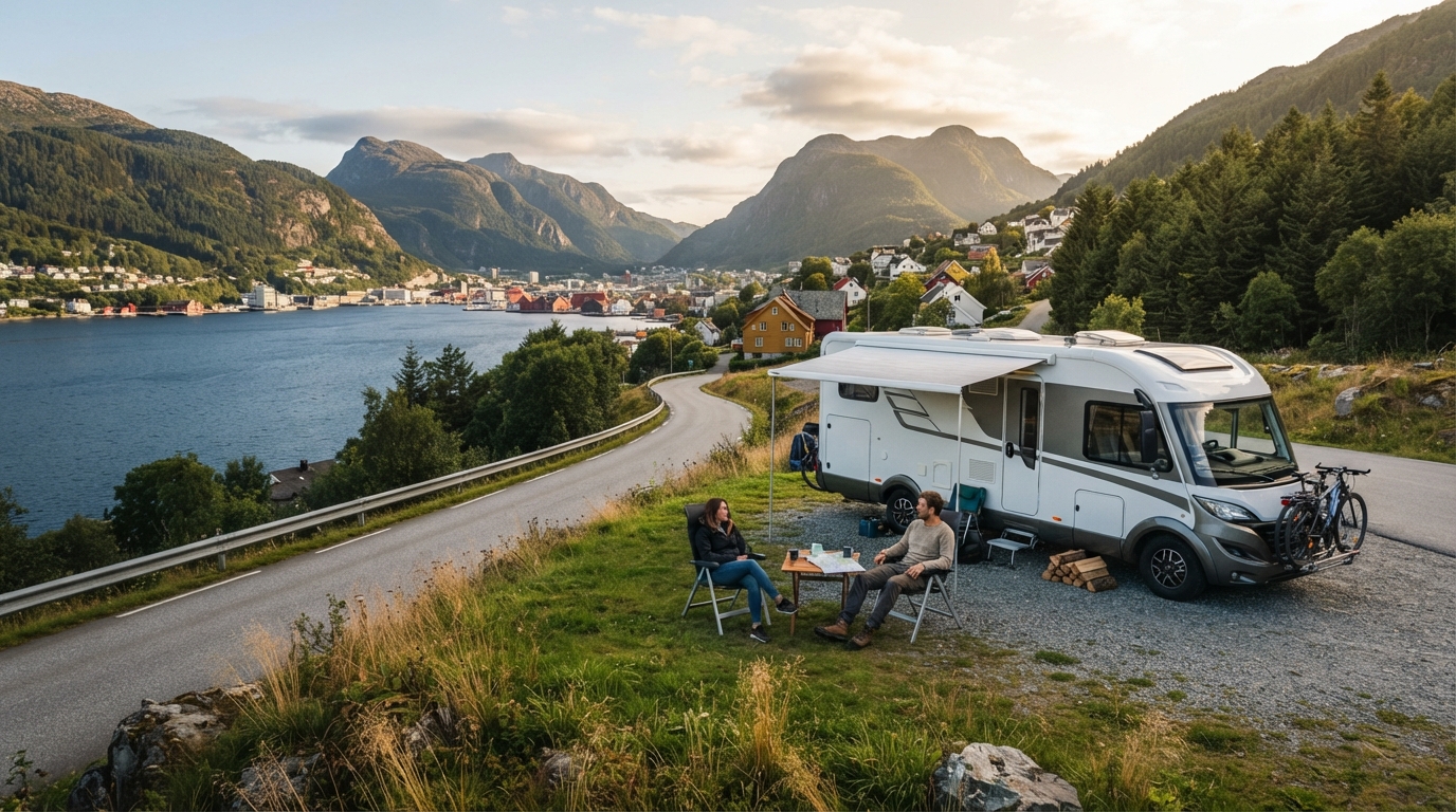 Bergen to Tromso - Norwegian Coastal Odyssey — Bergen RV road trip landscape