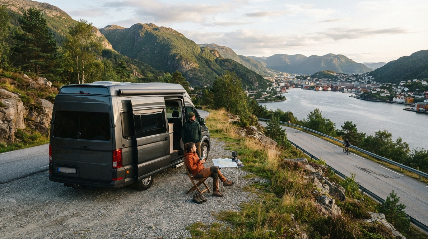Bergen Round trip - Through Norway's Stunning Fjordland — Bergen RV road trip landscape