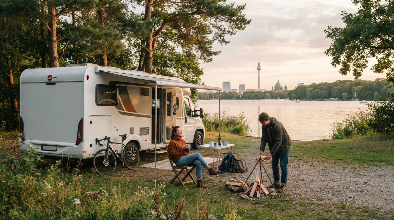 Berlin Roundtrip - South East to Germany & Czechia — Berlin RV road trip landscape