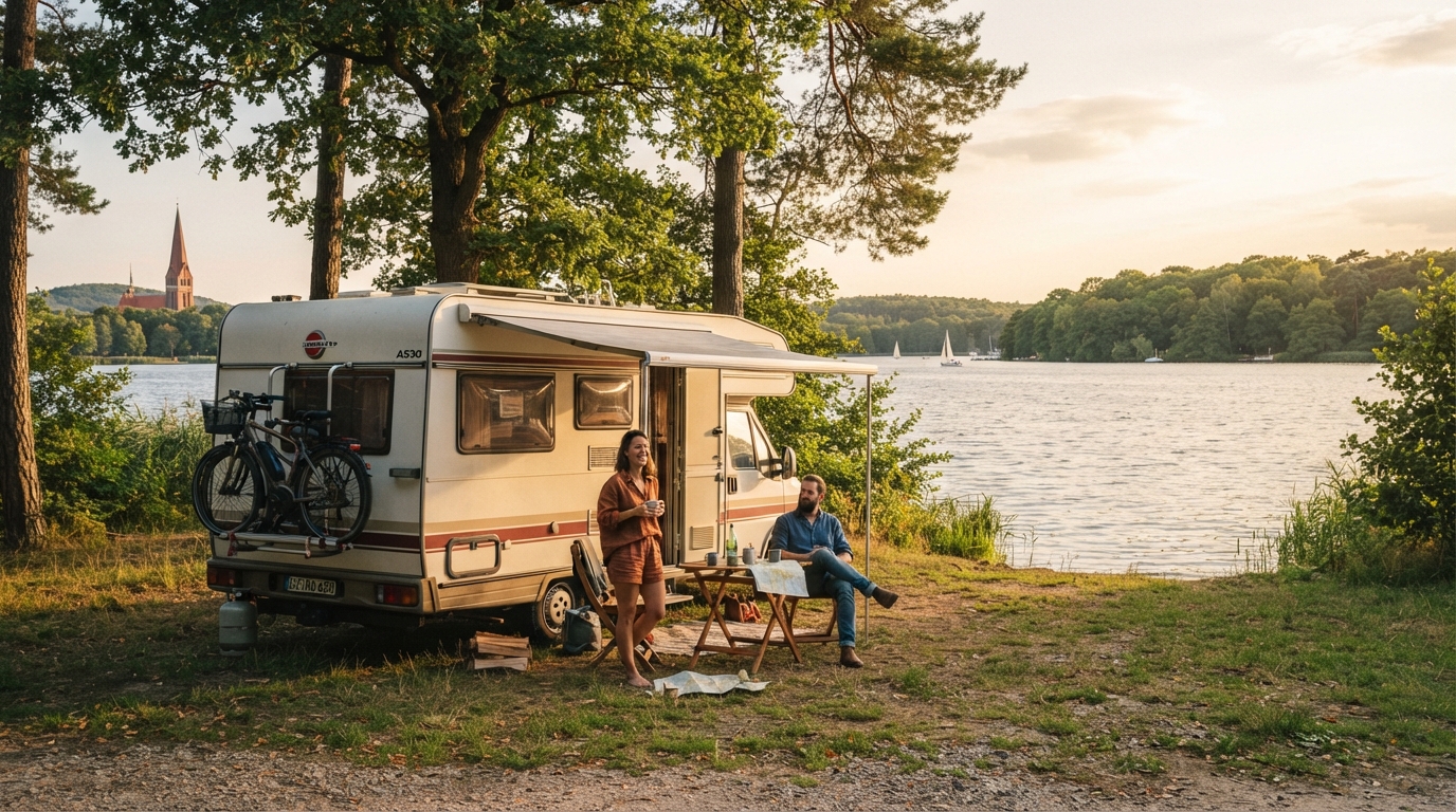 Berlin Roundtrip - West - Northern Germany — Berlin RV road trip landscape