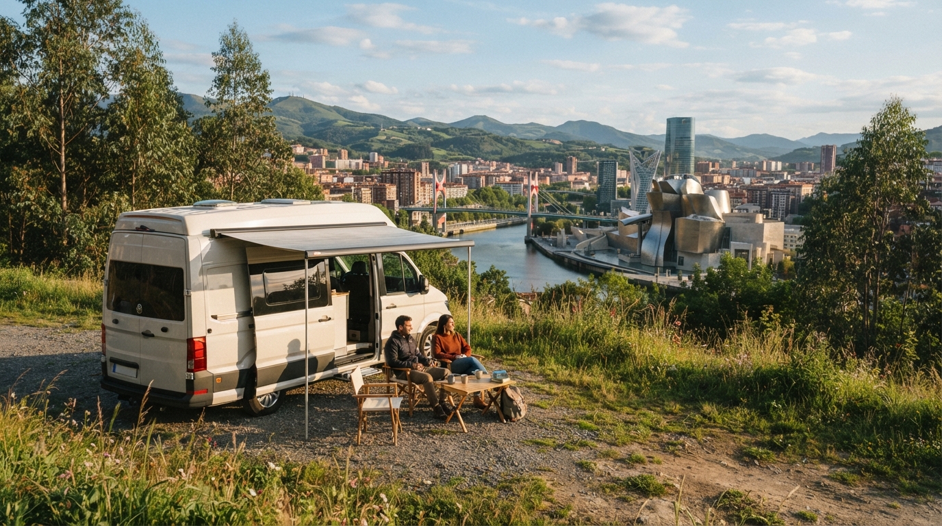 Bilbao Roundtrip - Including the Pyrenees & Barcelona — Bilbao scenic landscape