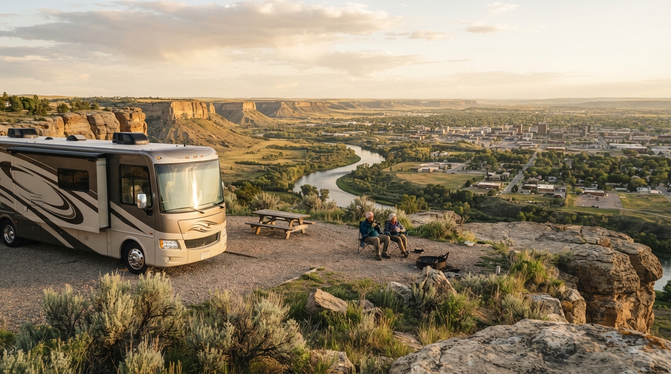 Billings to Washington DC — Billings RV road trip landscape