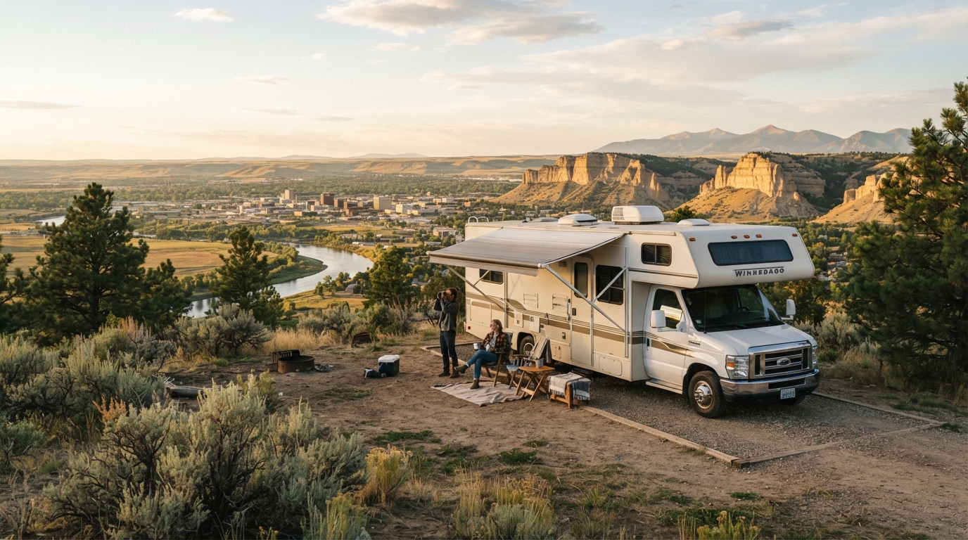 Billings to San Diego — Billings RV road trip landscape