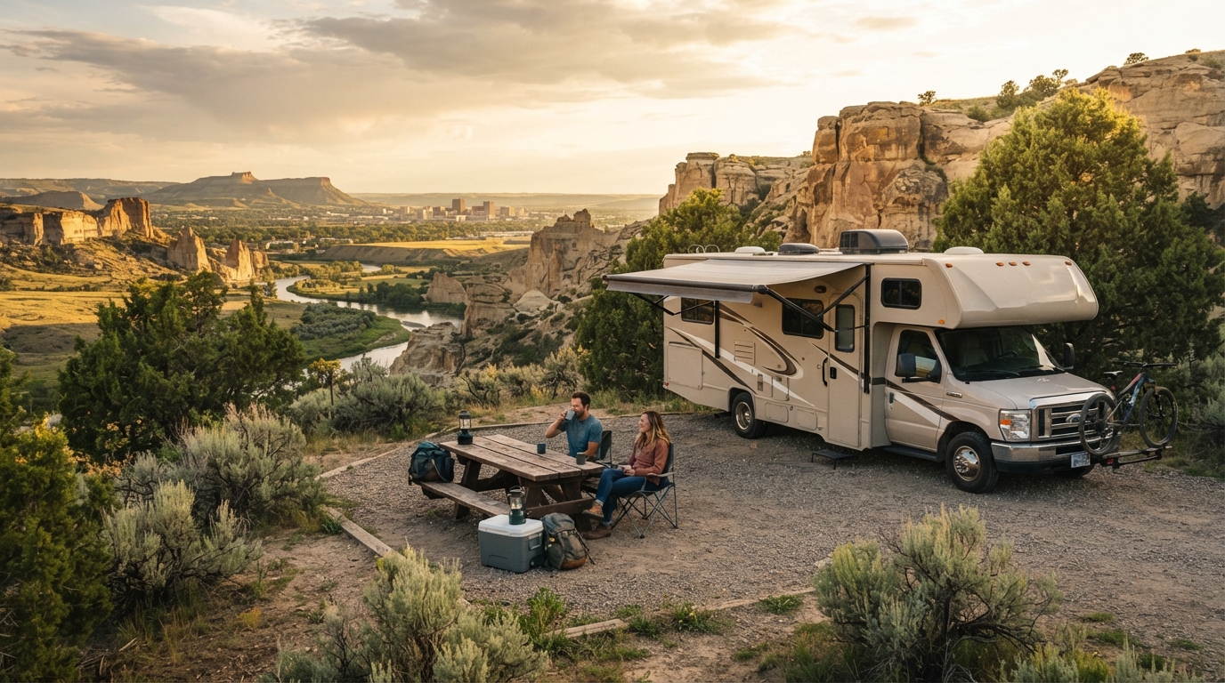 Billings to Denver - Wild West by RV: A Camper Route Planner Journey — Billings RV road trip landscape