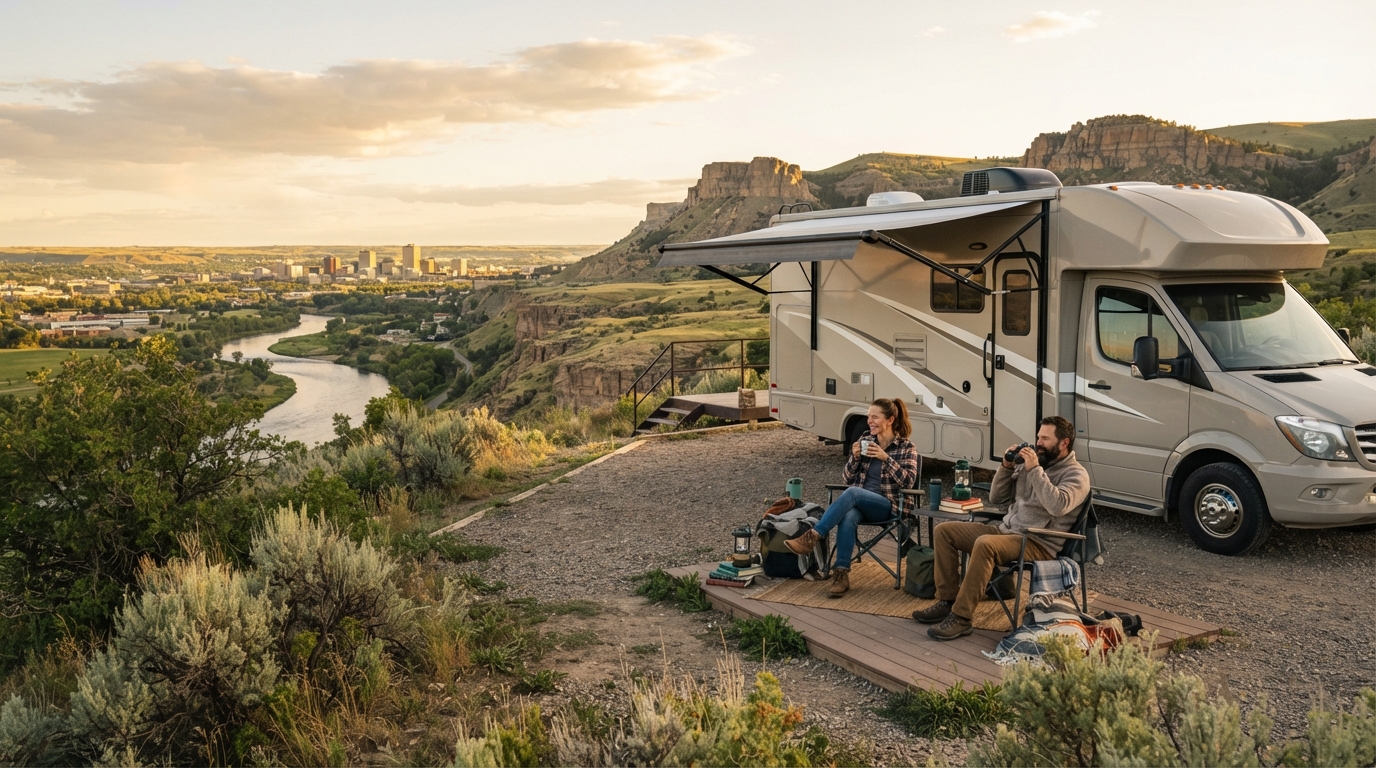 Billings Roundtrip - including Yellowstone Uncover Nature's Wonders and Historic Treasures — Billings scenic landscape
