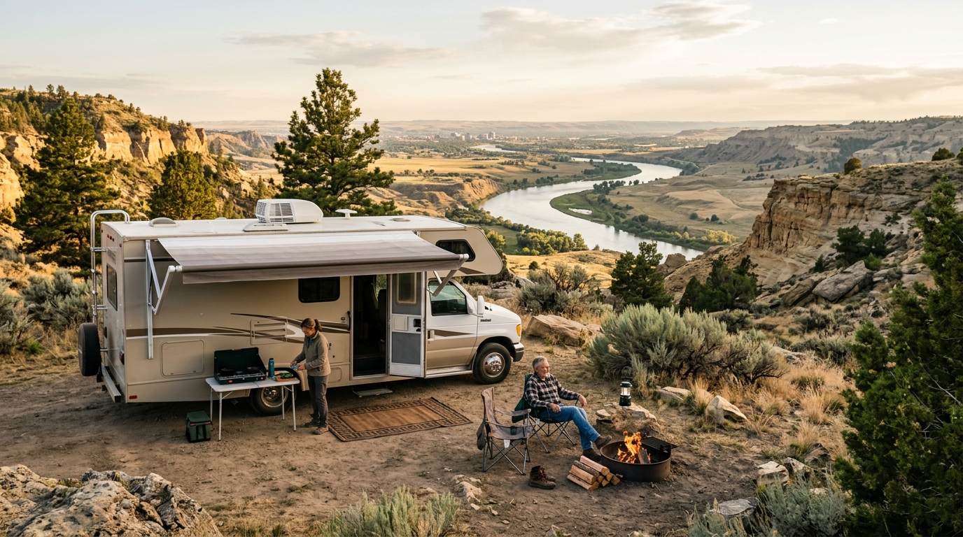 Billings to Los Angeles - Epic West Coast Road Trip by Campervan: Montana to California — national park landscape