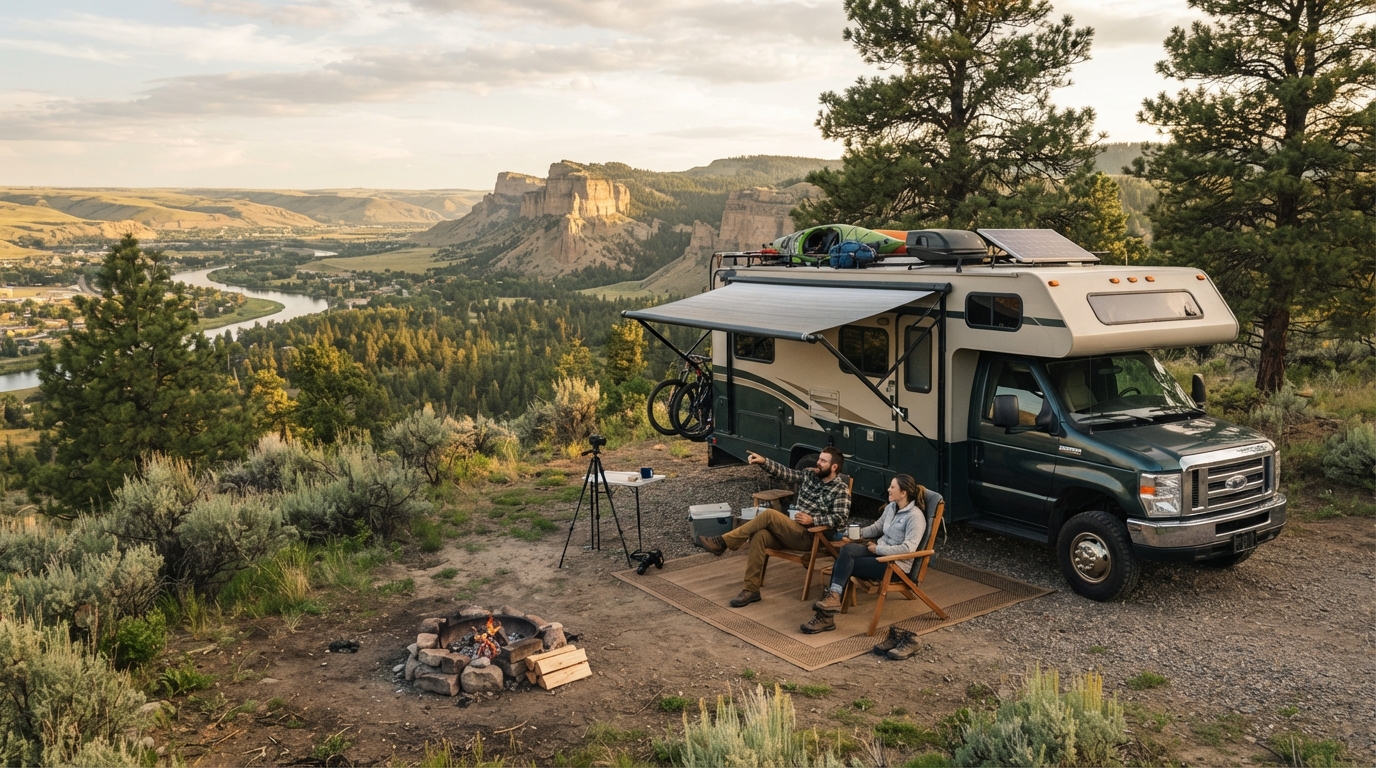 Billings to Orlando - Rockies to Disney: USA Motorhome Journey — national park landscape