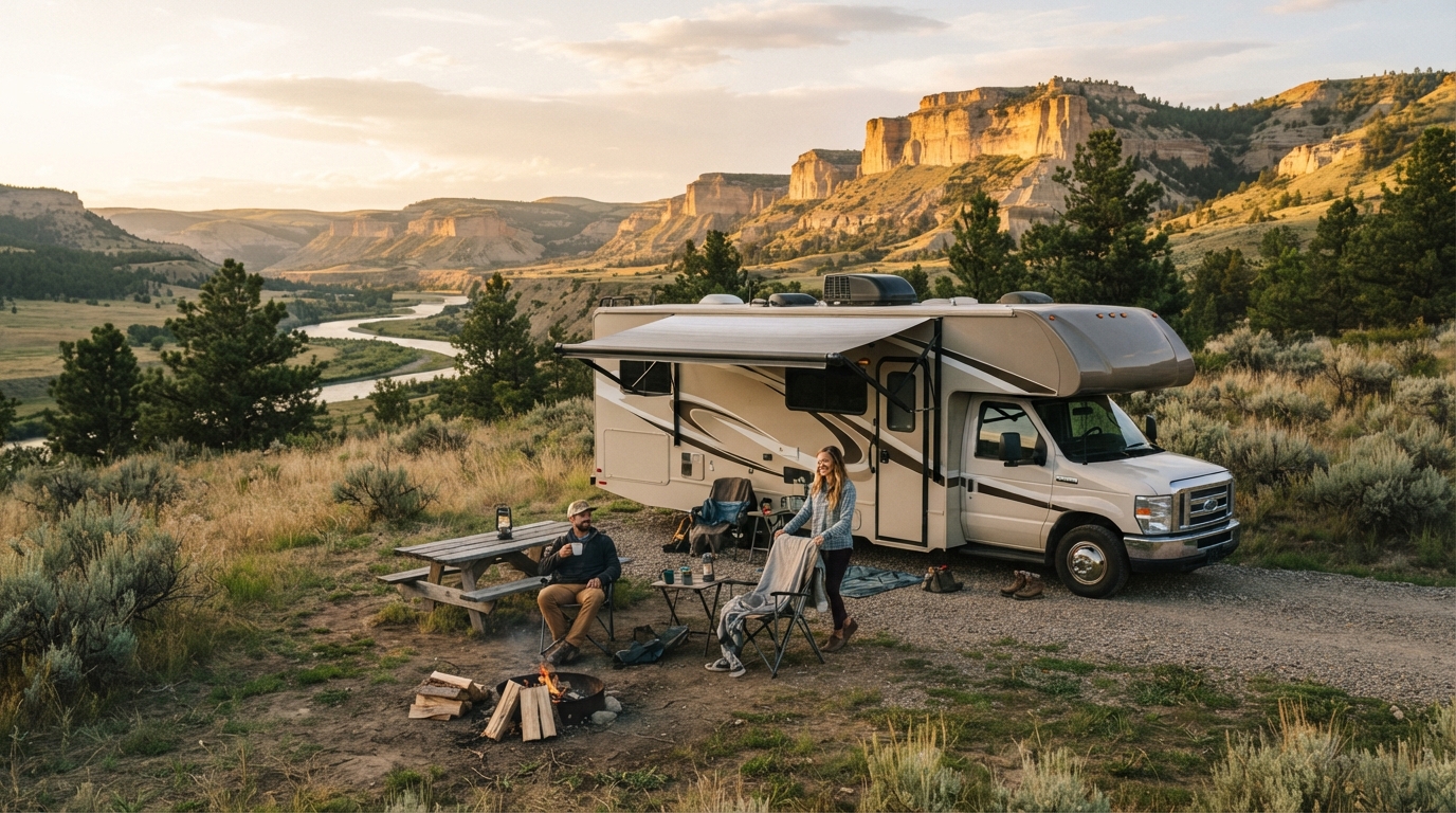 Billings to Seattle - Thermals & Timberlines: A Campervan Journey to the Pacific Northwest — national park landscape