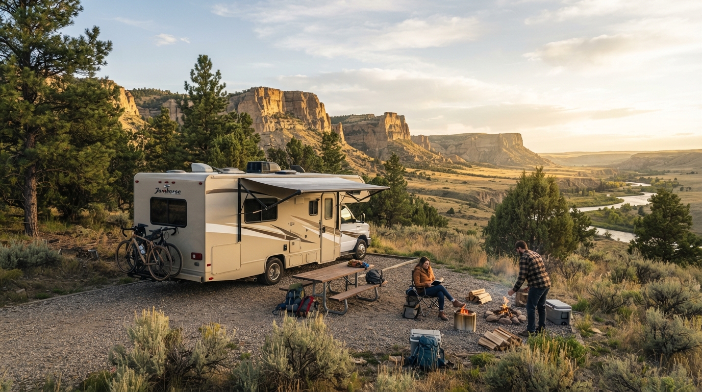 Billings to Boston - Mountains, Falls & Freedom Trail: A Family RV Adventure Across 9 States — national park landscape