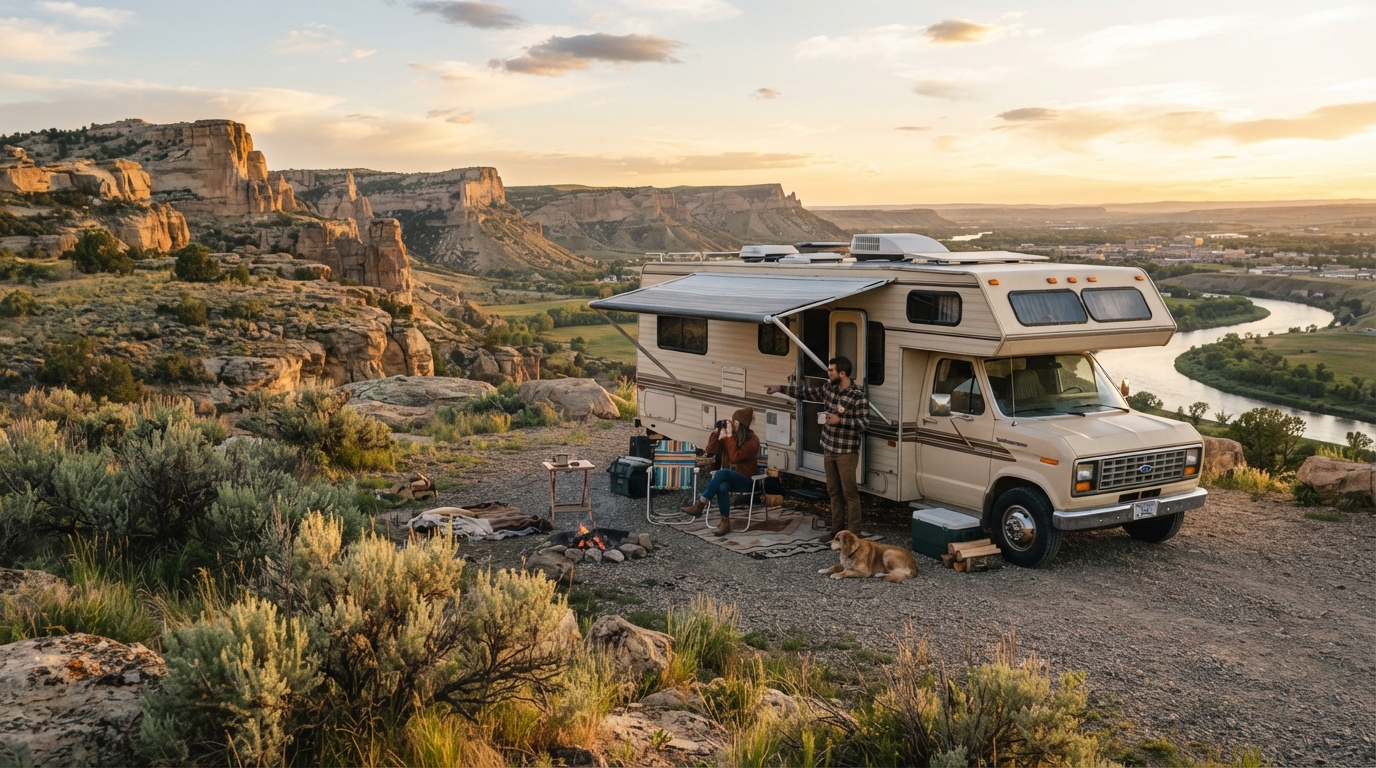 Billings to San Francisco - Yellowstone to Yosemite RV route — national park landscape