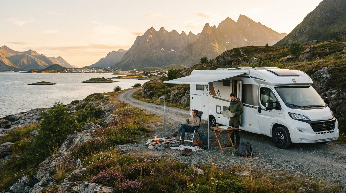 Bodo Round trip - Arctic Wonders — Bodo RV road trip landscape