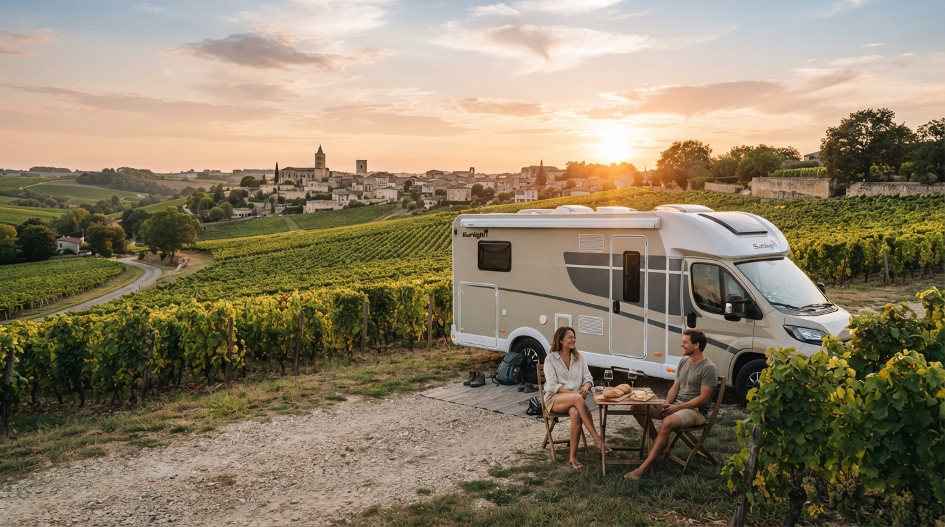 Bordeaux Roundtrip - Vineyards to Valleys — Bordeaux scenic landscape