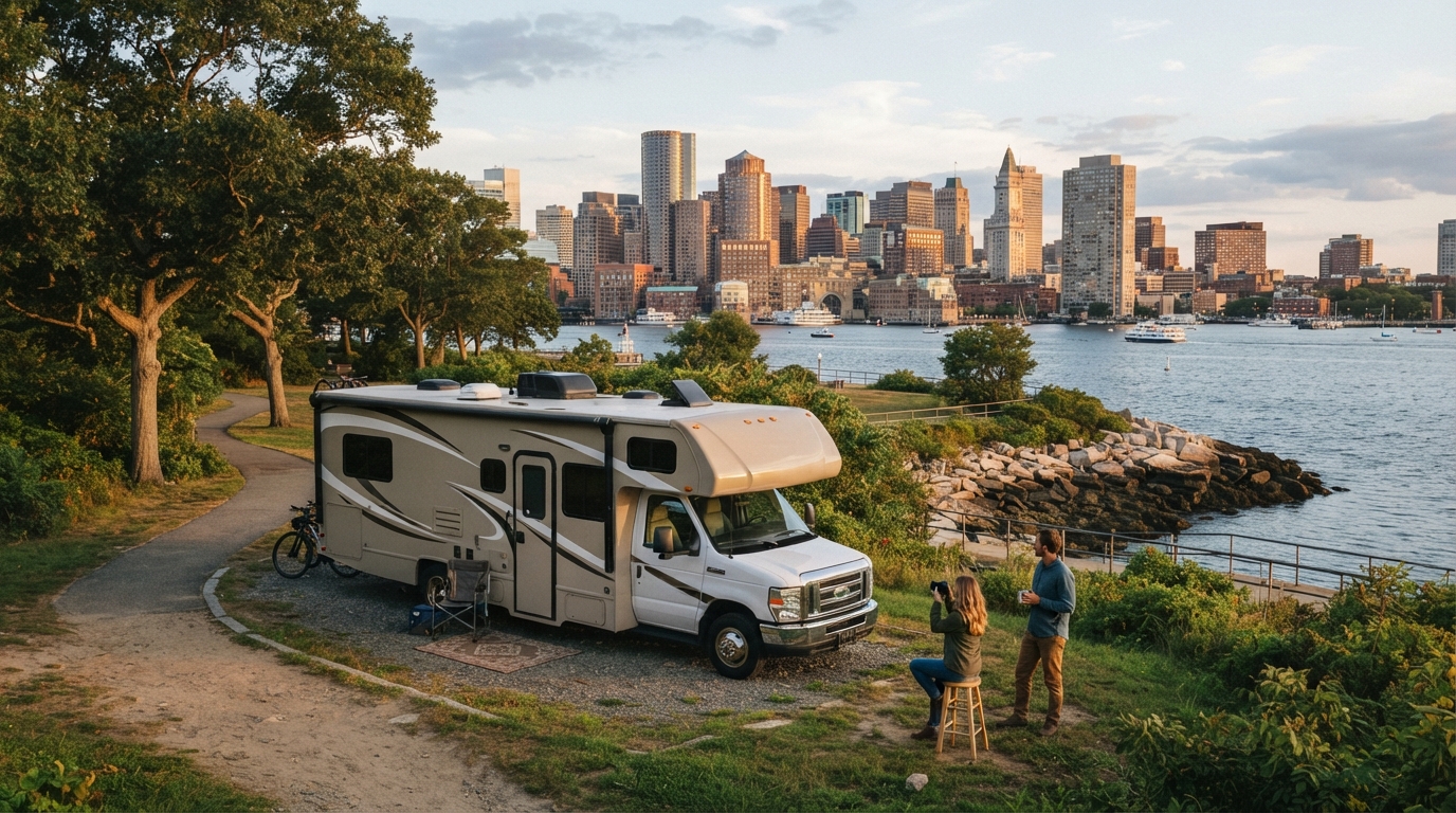Boston to Las Vegas — Boston RV road trip landscape