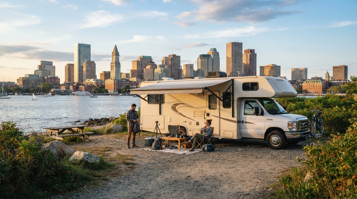 Boston to Nashville - RV Journey of Harmony and Heritage — Boston RV road trip landscape