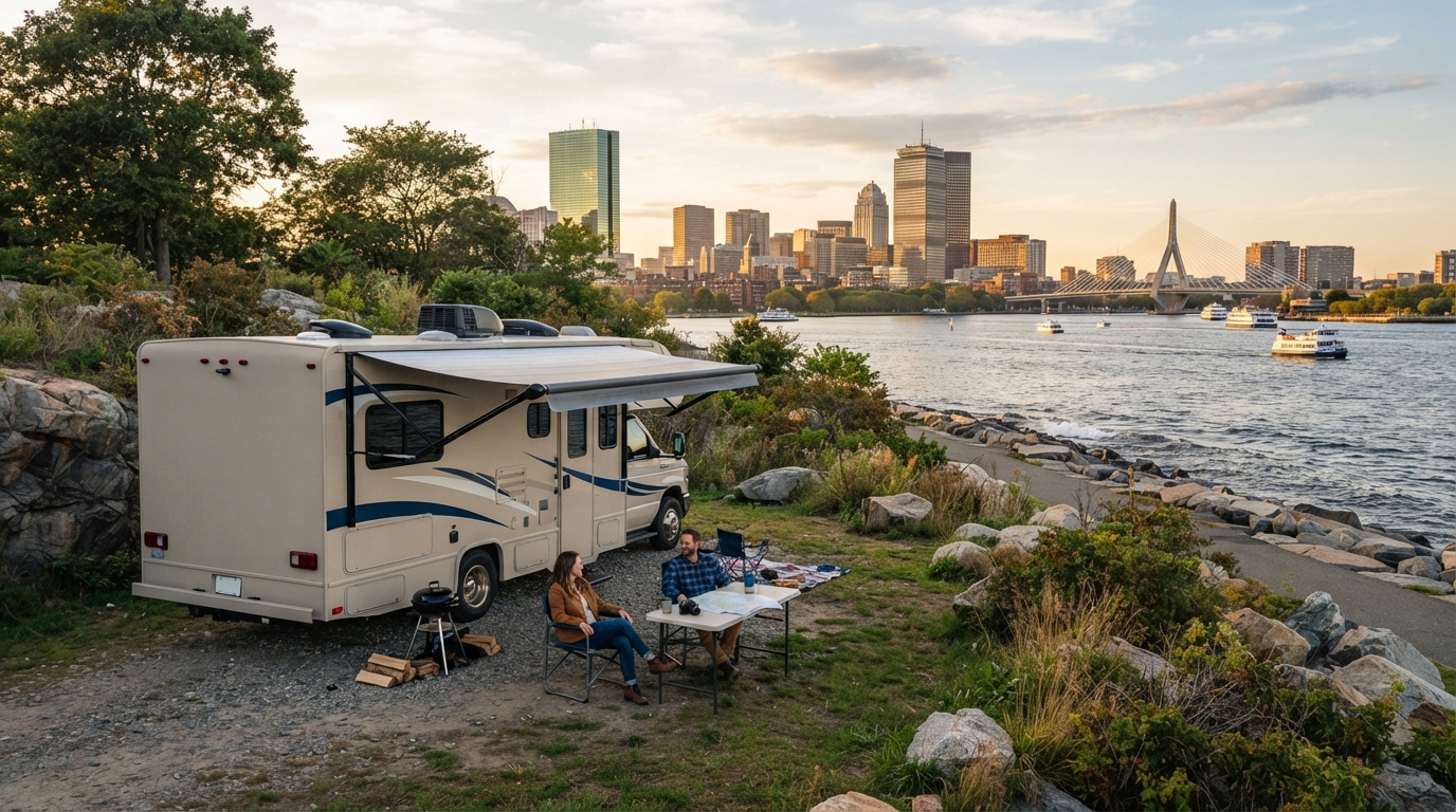 Boston to Portland - Discover the Heartland — Boston RV road trip landscape