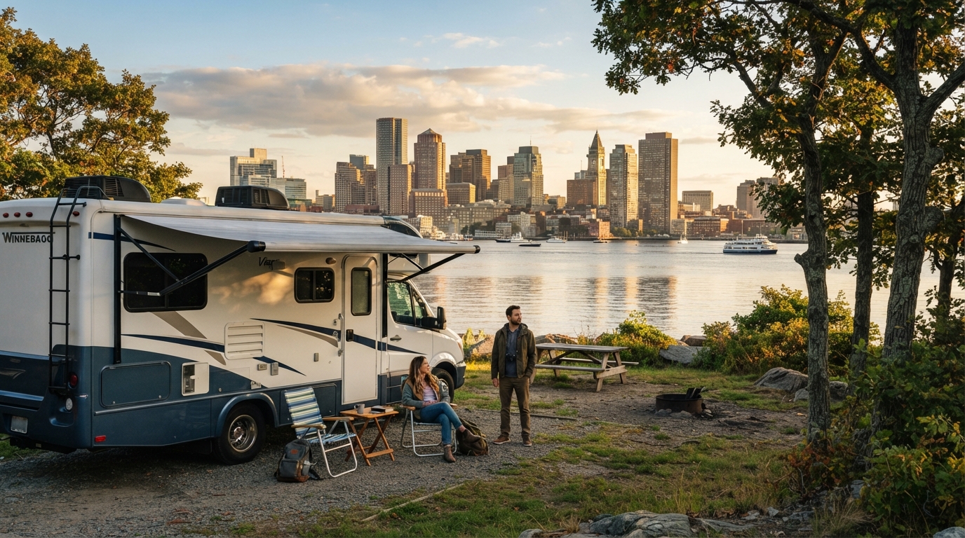 Boston to Dallas — Boston RV road trip landscape