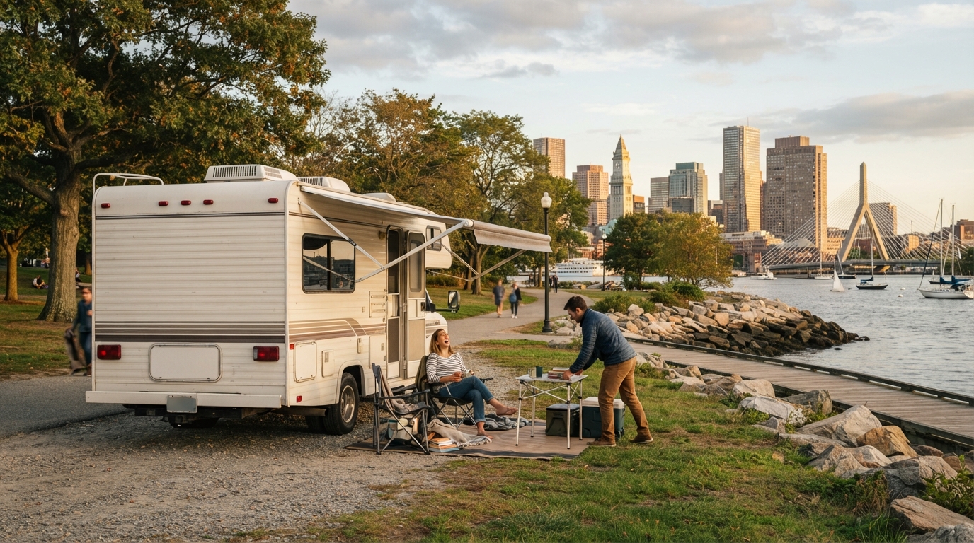 Boston Roundtrip — Boston RV road trip landscape