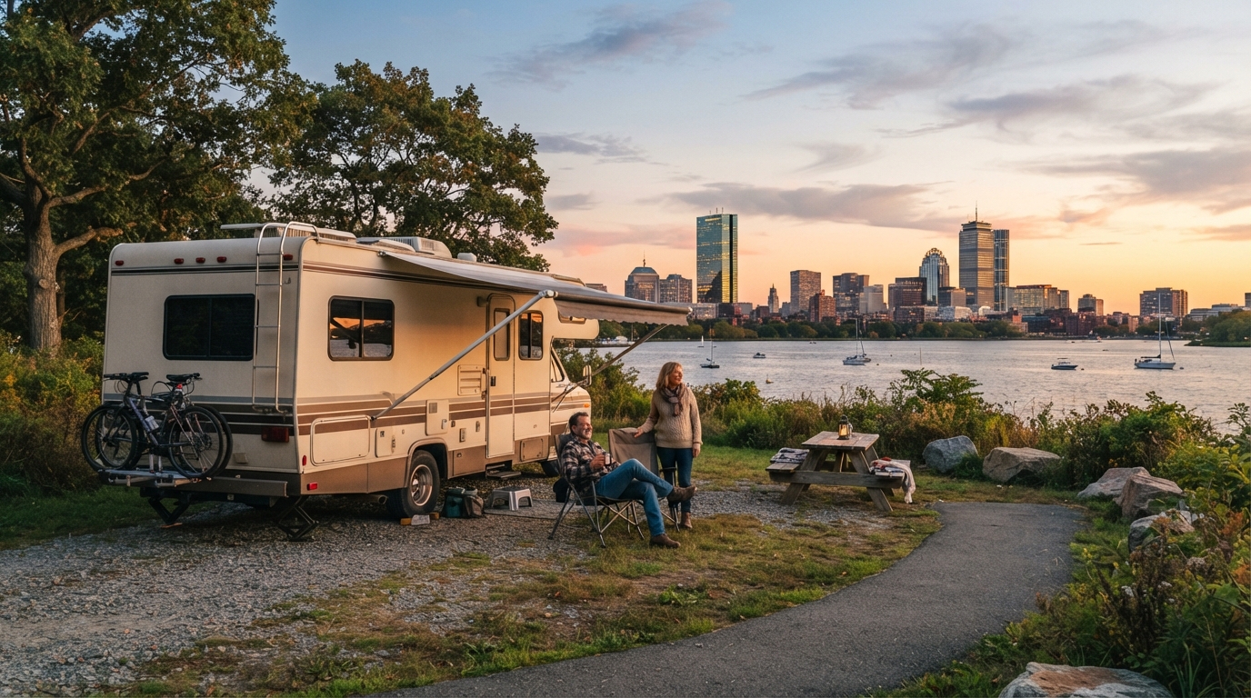 Boston to New York - Experience the Northeast Charm — Boston RV road trip landscape