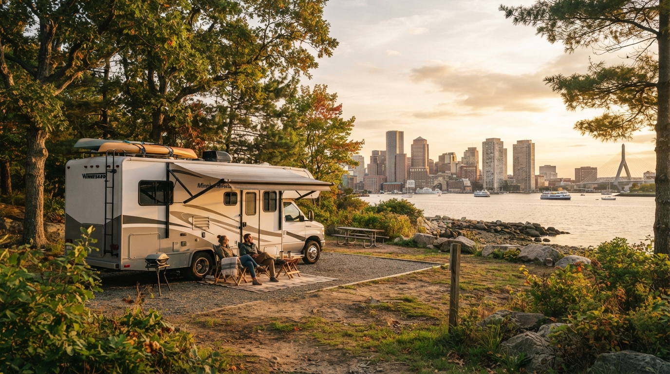 Boston Roundtrip- 9 days — Boston RV road trip landscape