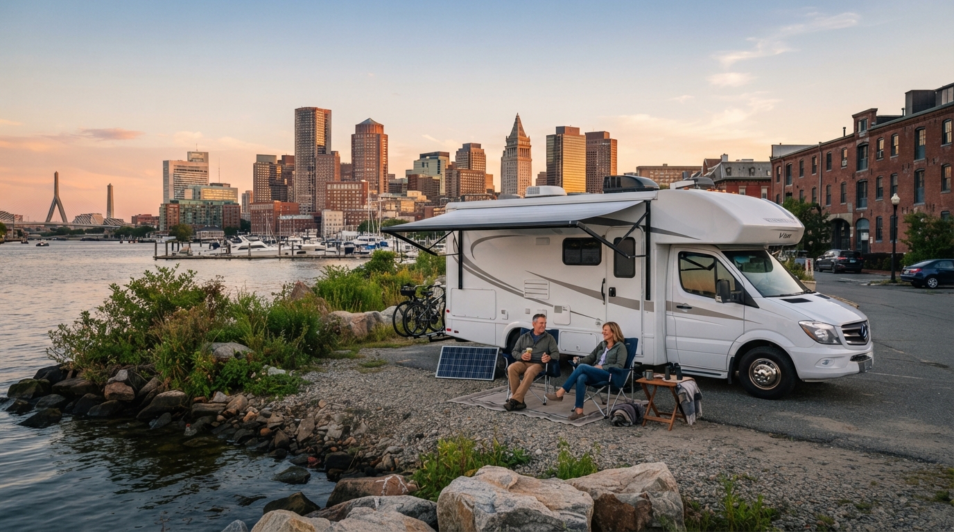 Boston Roundtrip — Boston scenic landscape