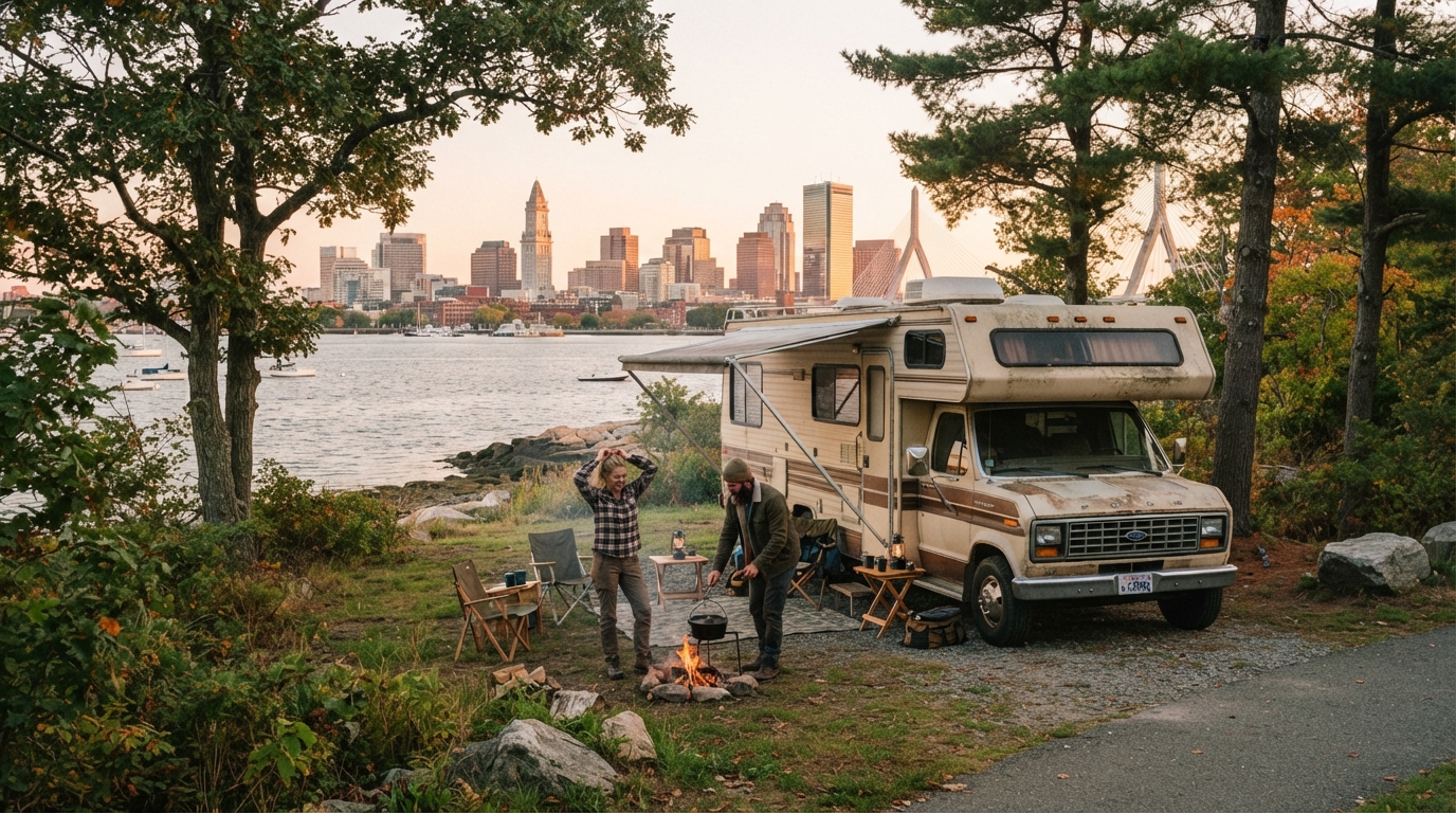 Boston to Los Angeles - East to west coast to coast — Los Angeles travel scenery