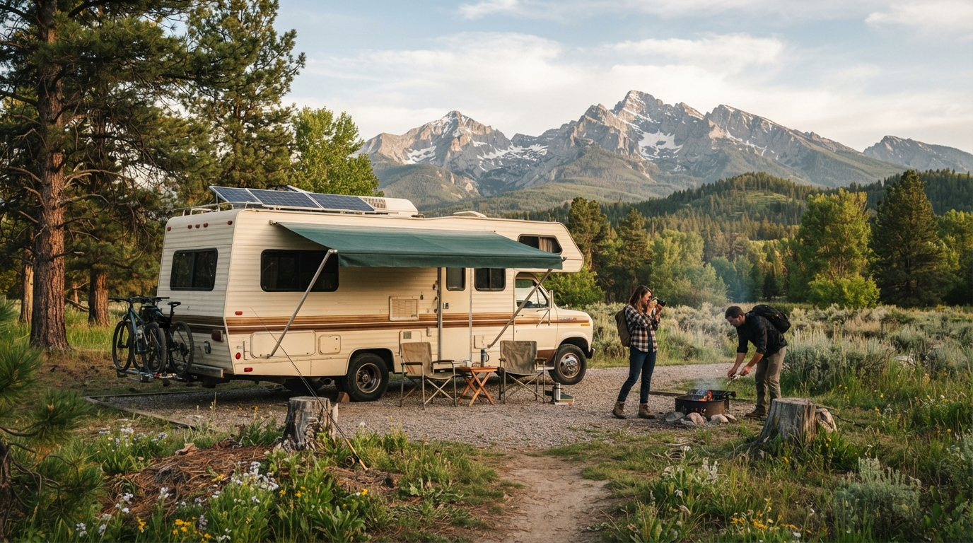 Bozeman Roundtrip — Bozeman RV road trip landscape
