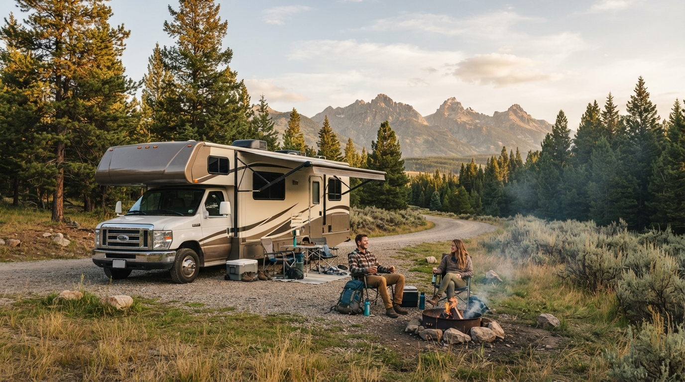 Bozeman to Tucson - Border to Border — Bozeman RV road trip landscape