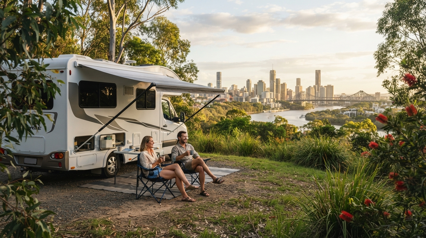 Brisbane to Perth - From East to West: The Aussie Exploration Express — Brisbane RV road trip landscape