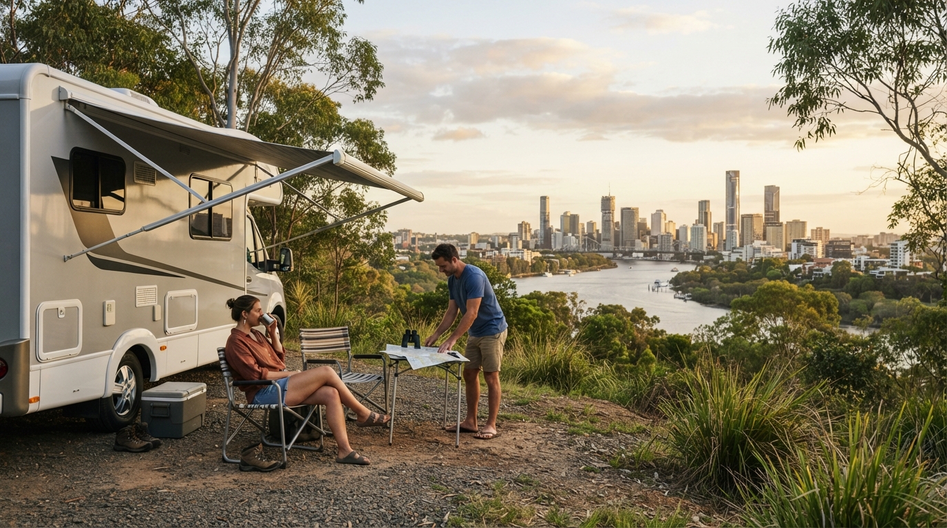 Brisbane to Melbourne - Family Fun Trek — Brisbane RV road trip landscape