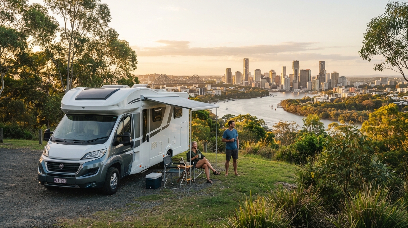 Brisbane Roundtrip — Brisbane RV road trip landscape