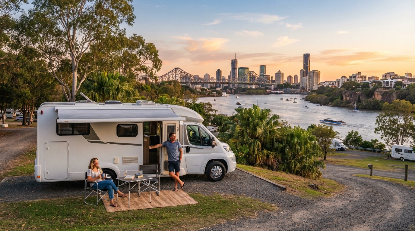 Brisbane to Alice Springs - The Red Sands Road Trip: Discovering Australia’s Heart — Brisbane RV road trip landscape
