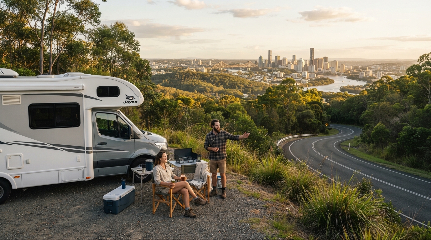 Brisbane Round trip (south) - An East Coast & Inland Escape — Brisbane RV road trip landscape
