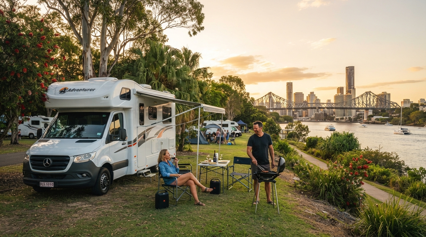 Brisbane do Melbourne – rodzinna przygoda — kemping z kamperem