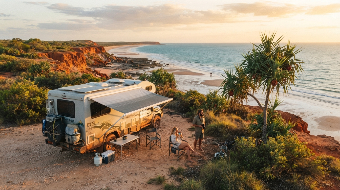 Broome To Cairns - The Kakadu & Coral Coast Journey — Broome RV road trip landscape