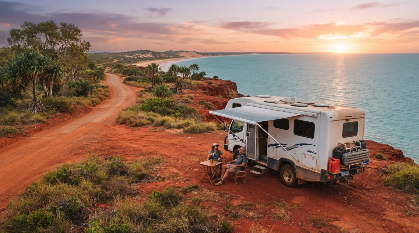 Broome round trip — Broome RV road trip landscape